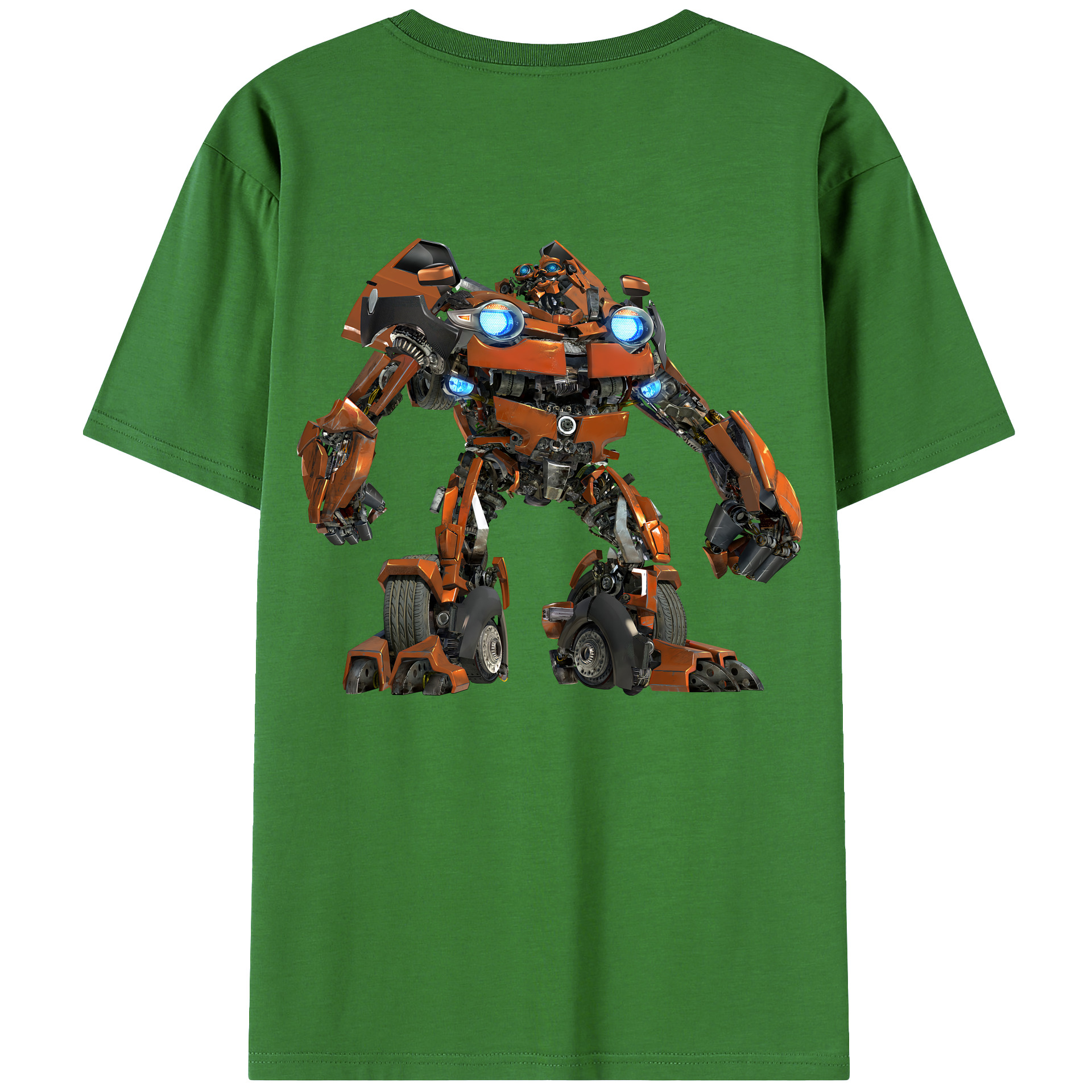 （画像用） Transformers トランスフォーマー レディース半袖Tシャツ(バックプリント)